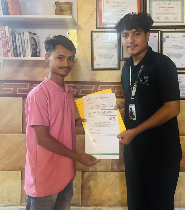 Certification of Online MERN Training