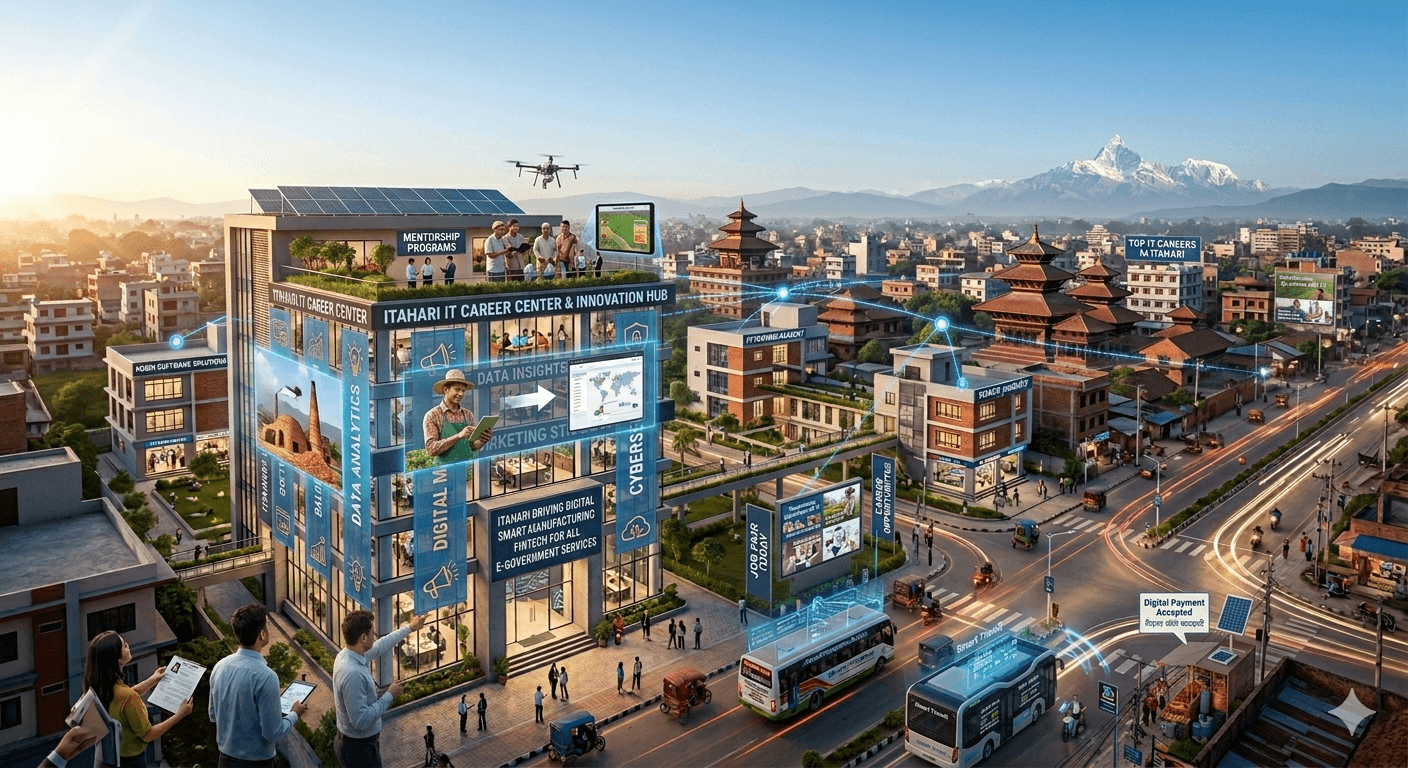 How IT Companies in Itahari Are Driving Digital Transformation