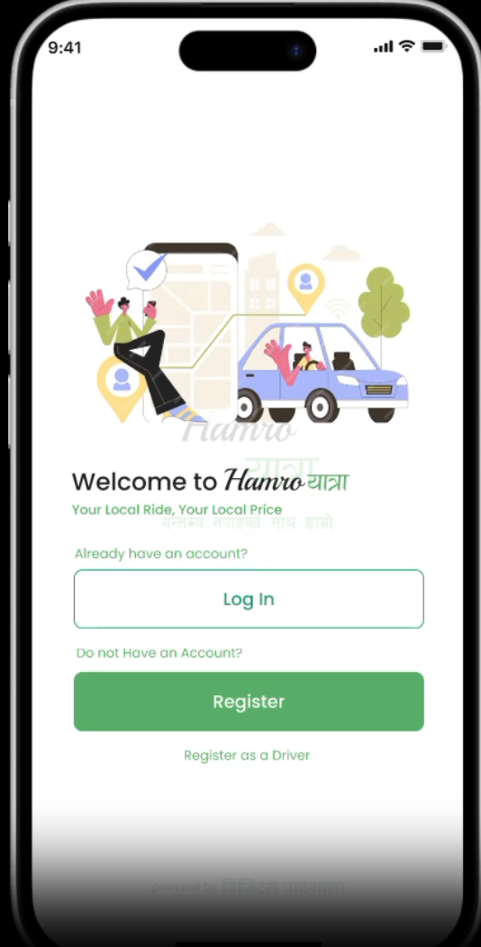 Hamro Ride Sharing screenshot